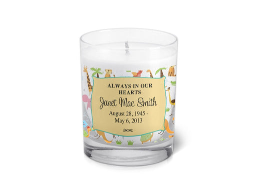 Candace Personalized Votive Memorial Candle - Celebrate Prints