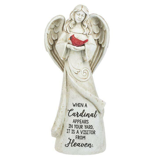 Cardinal Angel Memorial Figurine