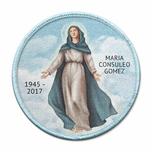 Catholic Blessed Mary Memorial In Memory of Patches