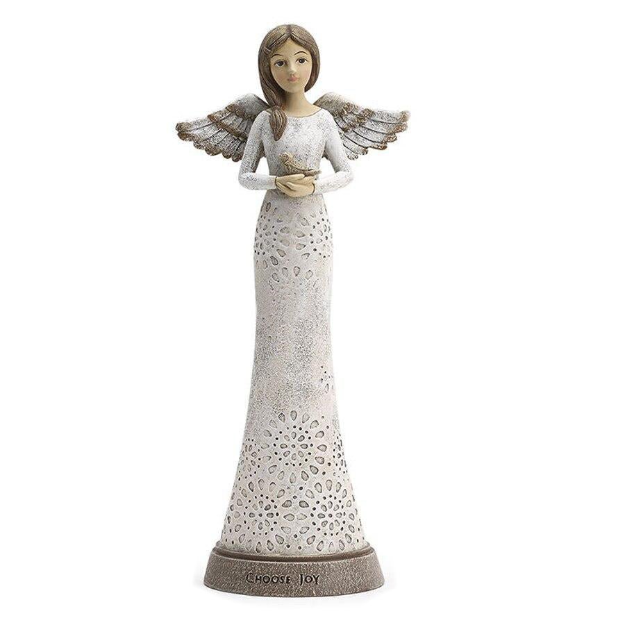 Choose Joy In Loving Memory Angel Figurine - Celebrate Prints