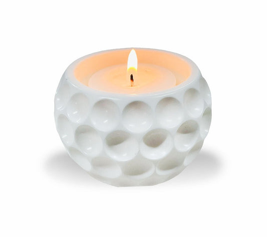 Circles Resin Votive Holder With Wax Candle - Celebrate Prints