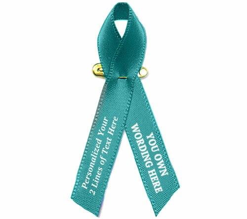 Customize Your Own 1 Color Awareness Ribbon - Pack of 10 - Celebrate Prints