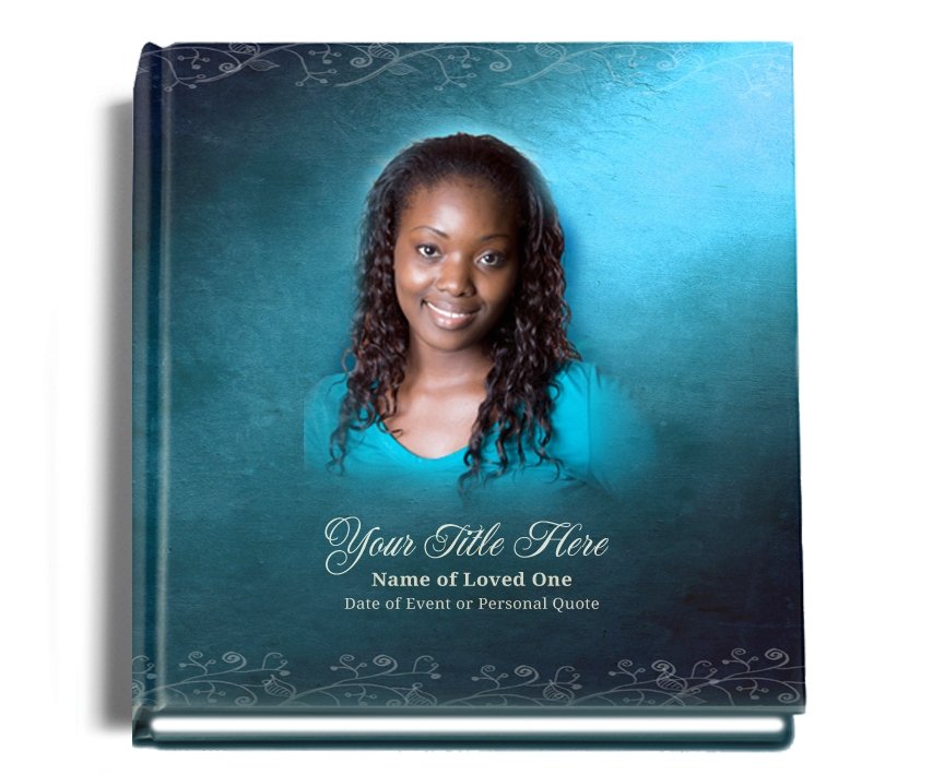 Devotion Perfect Bind Memorial Funeral Guest Book - Celebrate Prints