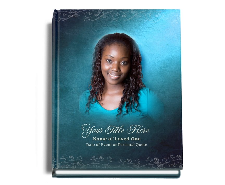 Devotion Perfect Bind Memorial Funeral Guest Book - Celebrate Prints