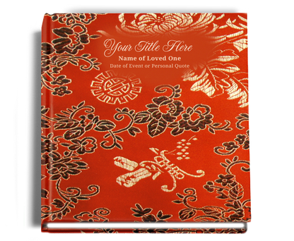 Dynasty Perfect Bind Memorial Funeral Guest Book