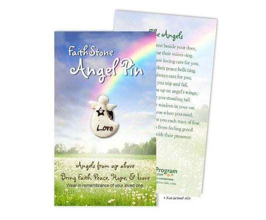 Faithstone Angel Pin - Celebrate Prints