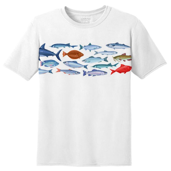 Fishes Fishing Fisherman T-Shirt - Celebrate Prints