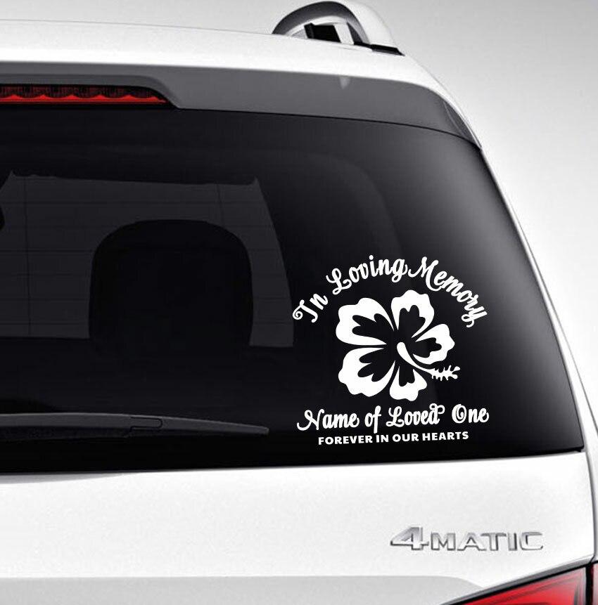 In Memory Car Stickers In Memory Car Decals – Celebrate Prints