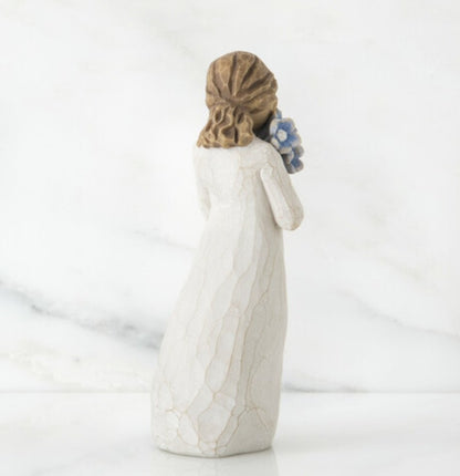 Forget-Me-Not Willow Tree® Figurine - Celebrate Prints
