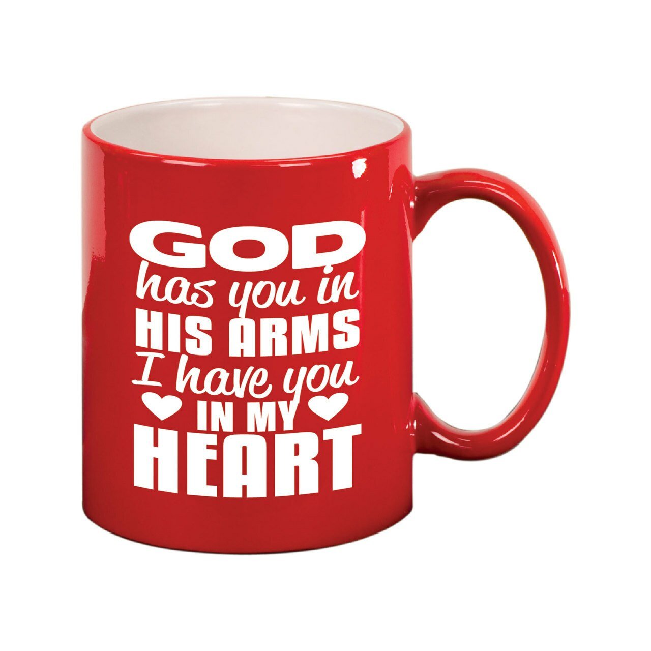 God Has You In His Arms In Loving Memory Ceramic Mug - Celebrate Prints