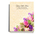 Golden Perfect Bind Memorial Funeral Guest Book - Celebrate Prints