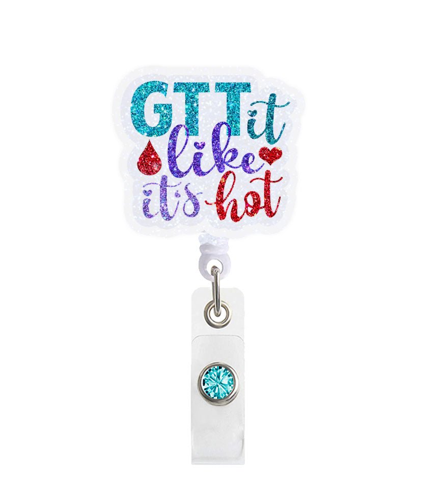 GTT Acrylic Badge Reel Holder - Celebrate Prints