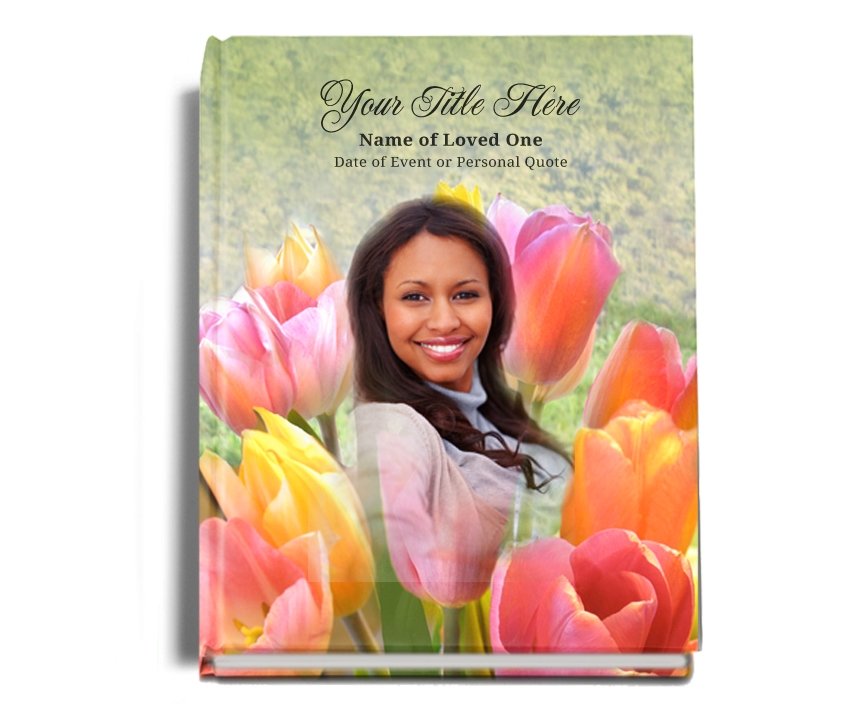 Harvest Perfect Bind Memorial Funeral Guest Book - Celebrate Prints