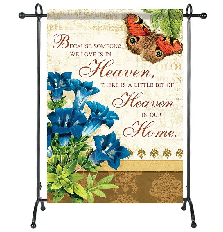 Heaven In Our Home Garden or Cemetery Flag - Celebrate Prints