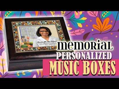 Air Force Wooden Music Memorial Keepsake Box