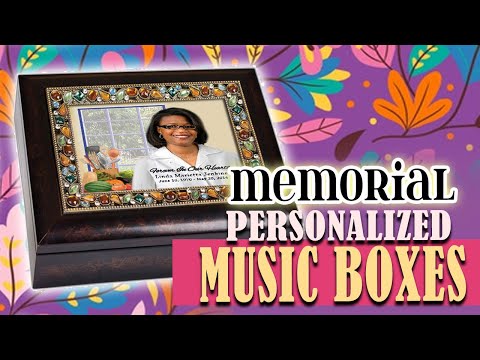 Austere Jewel Music Memorial Keepsake Box