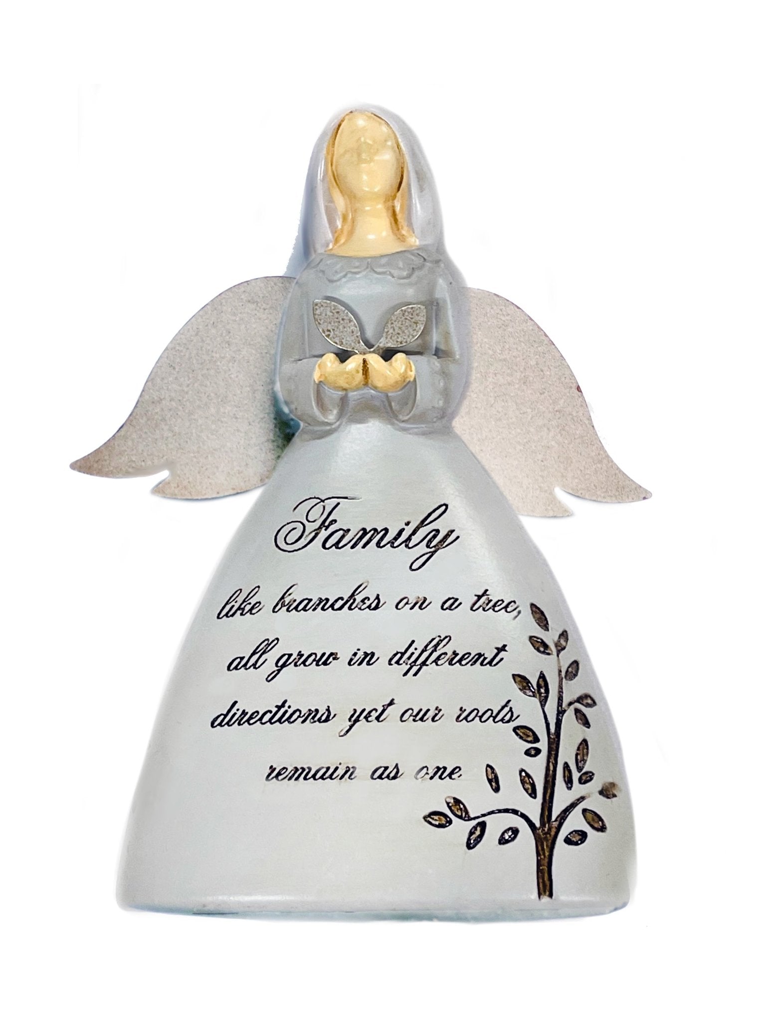 In Memory of Family Small Angel Figurine - Celebrate Prints