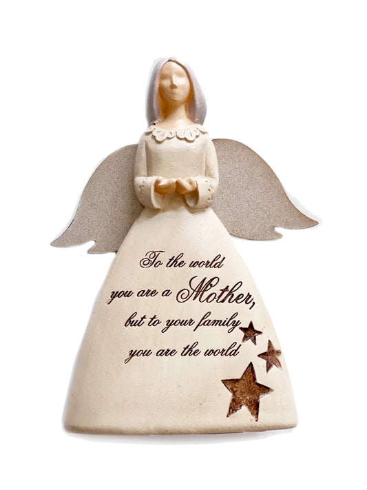 In Memory of Mother Small Angel Figurine - Celebrate Prints