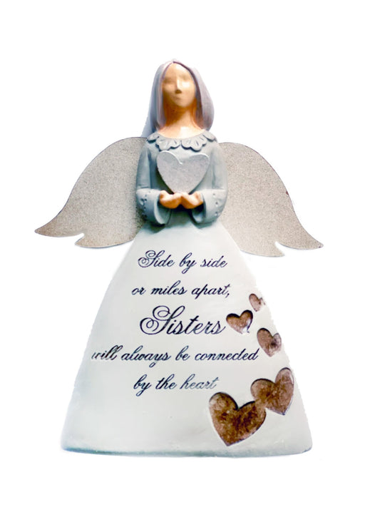 In Memory of Sister Small Angel Figurine - Celebrate Prints