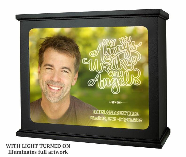 Lush Outdoors Photo Memorial Light Box - Celebrate Prints