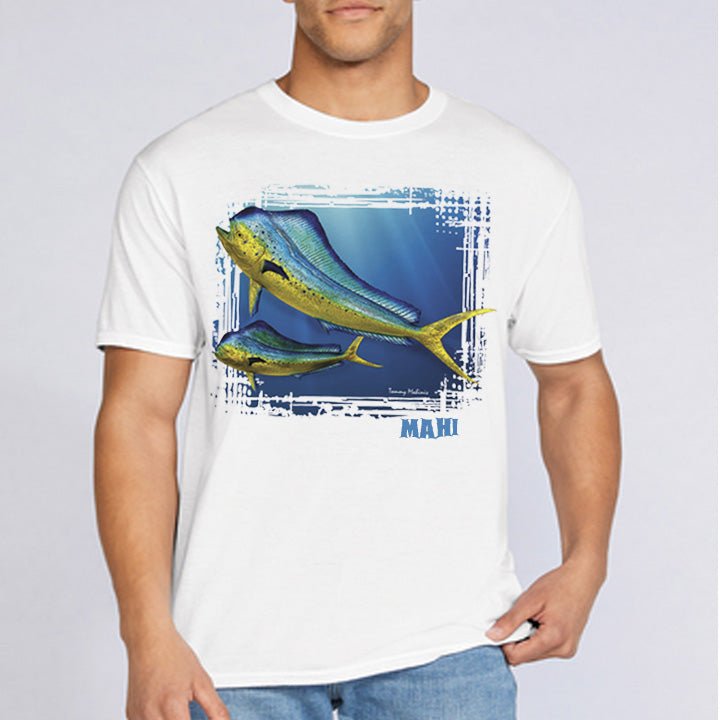 Mahi Fishing Fisherman T-Shirt - Celebrate Prints