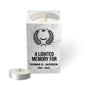 Marble Personalized Mini Memorial Tea Light Candle Holder - Celebrate Prints