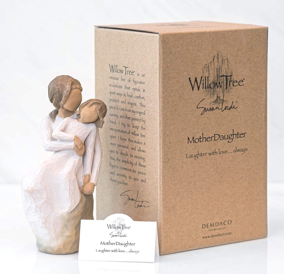 Mother & Daughter Willow Tree® Figurine - Celebrate Prints