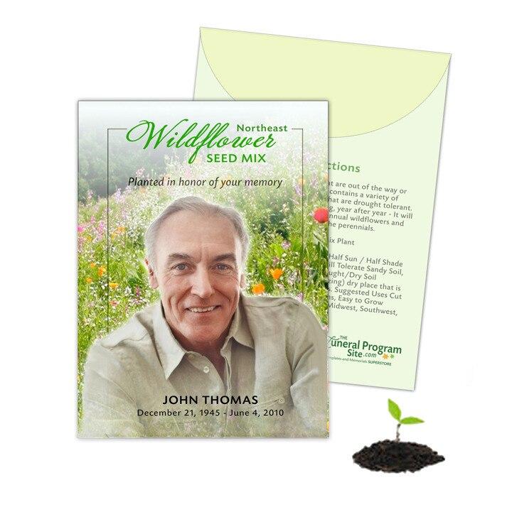 Northeast Custom Wildflower Seed Packet (Pack of 10) - Celebrate Prints