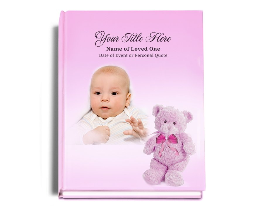 Nursery Perfect Bind Memorial Funeral Guest Book - Celebrate Prints