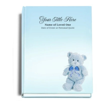 Nursery Perfect Bind Memorial Funeral Guest Book - Celebrate Prints