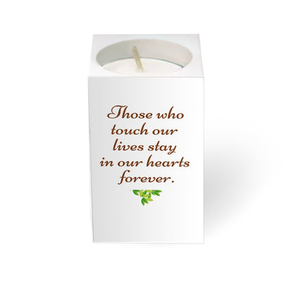 Oak Tree Personalized Mini Memorial Tea Light Candle Holder - Celebrate Prints