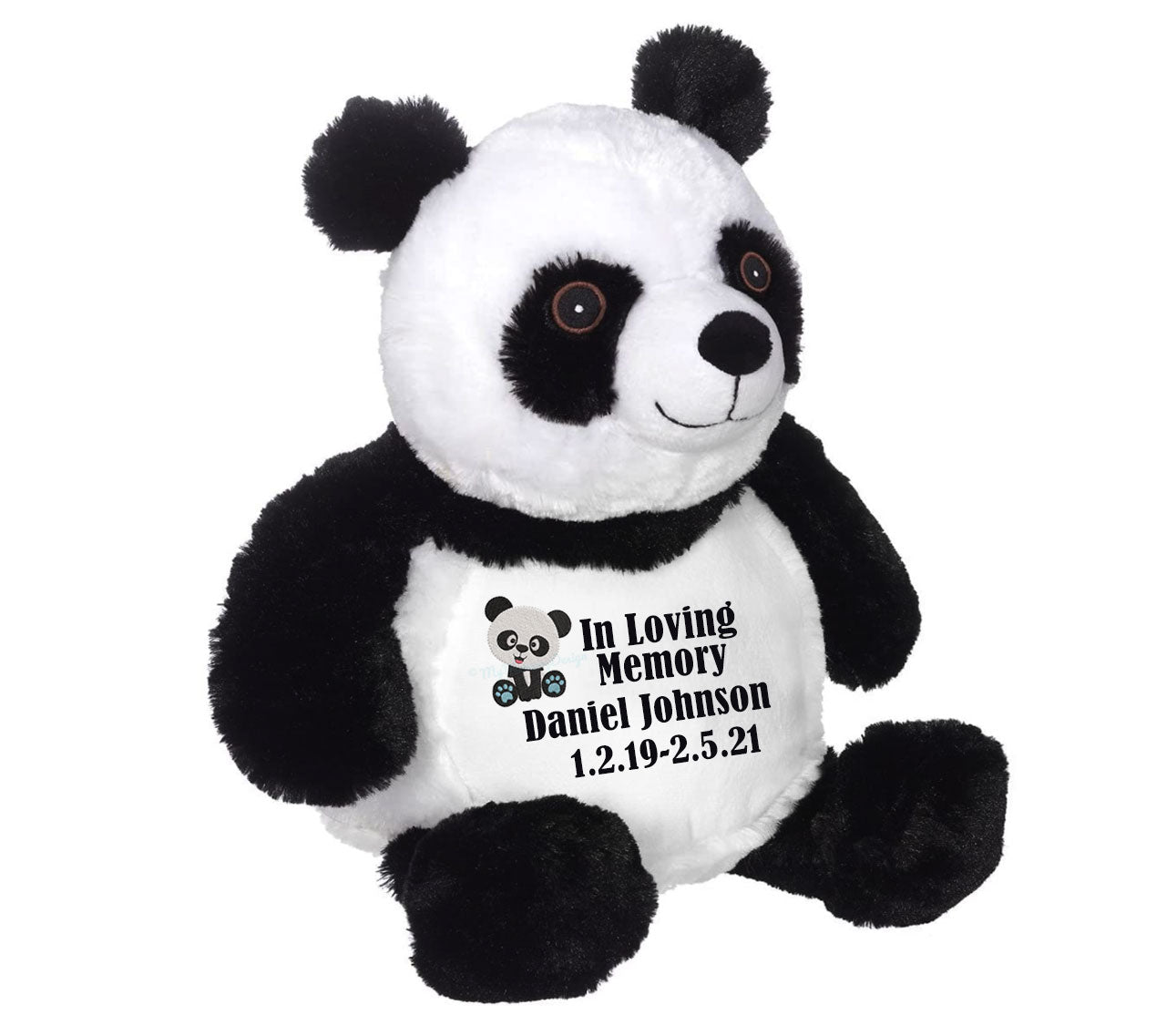 Panda Memorial Stuffed Animal Urn - Celebrate Prints