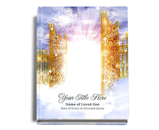 Pathway Perfect Bind Memorial Funeral Guest Book - Celebrate Prints