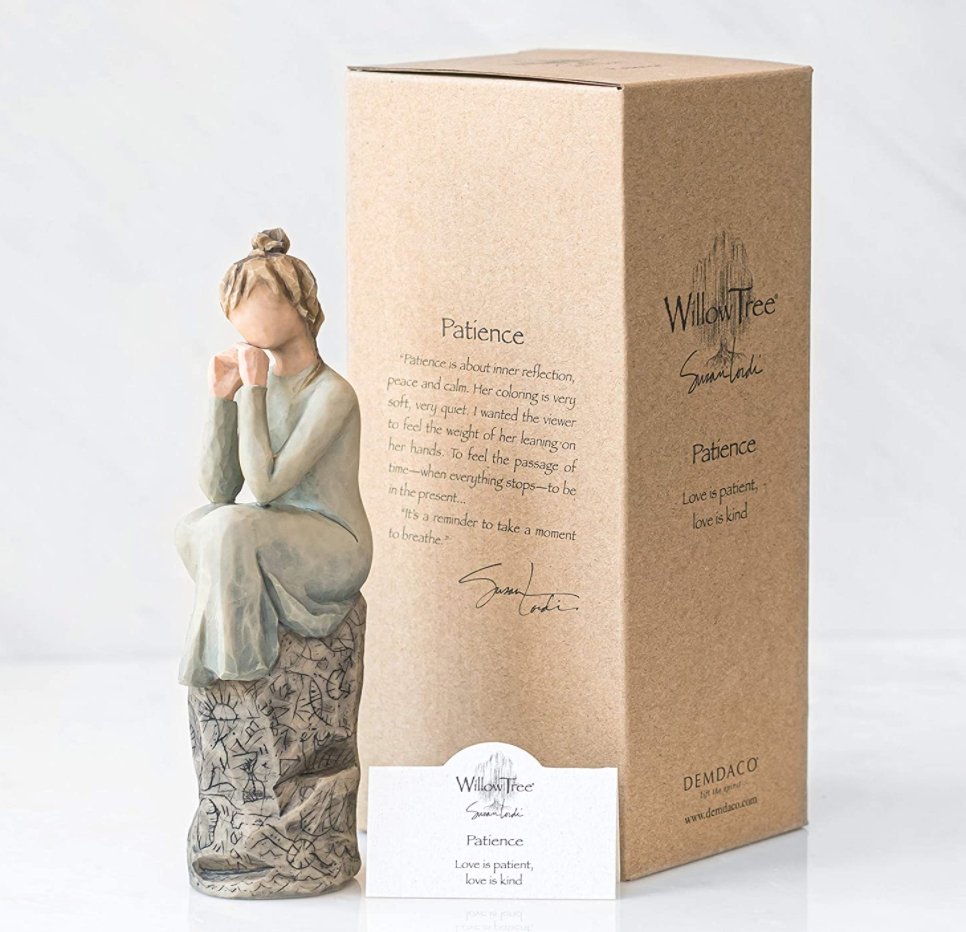 Patience Willow Tree® Figurine - Celebrate Prints