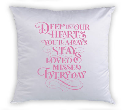 Pink Accent Memorial Magic Swipe Reversible Mermaid Sequin Pillow - Celebrate Prints