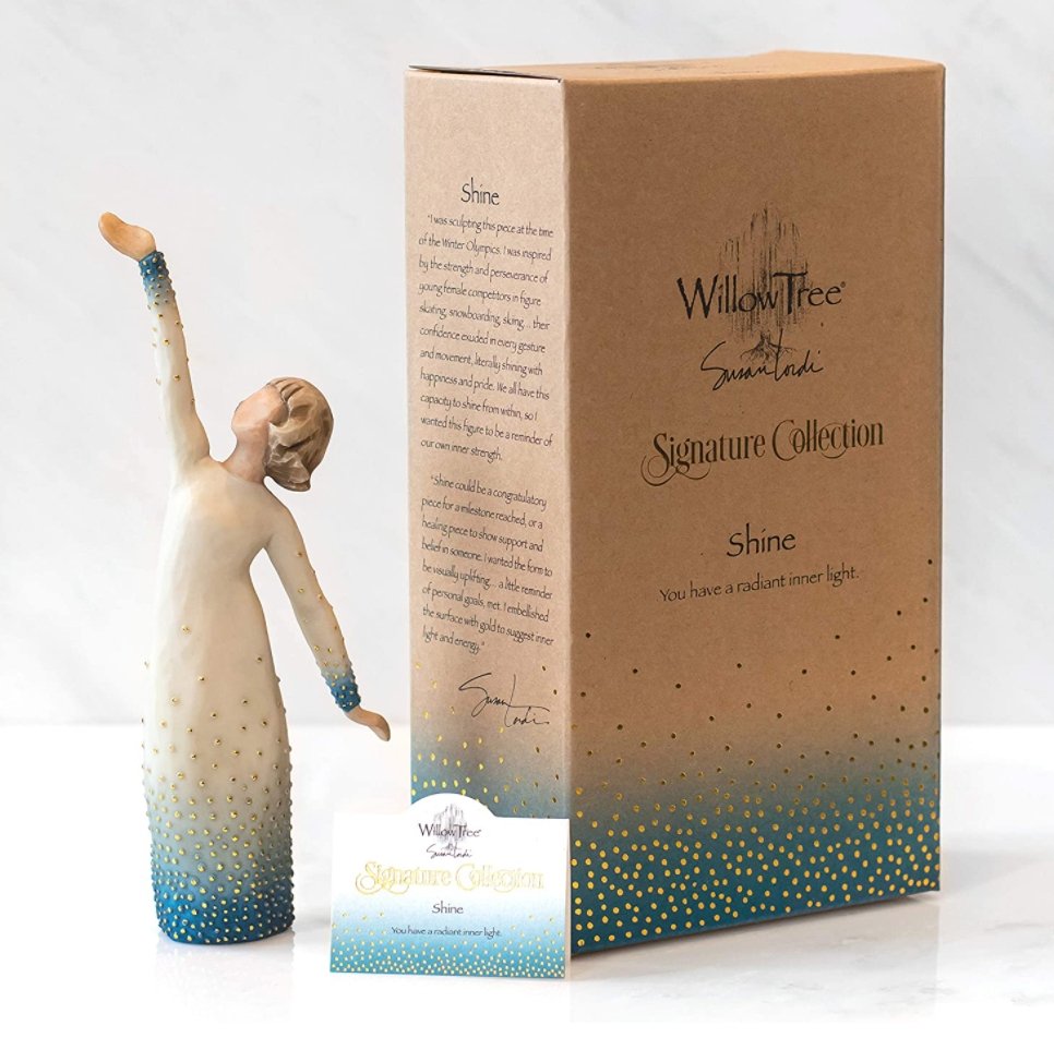 Shine Willow Tree® Figurine - Celebrate Prints