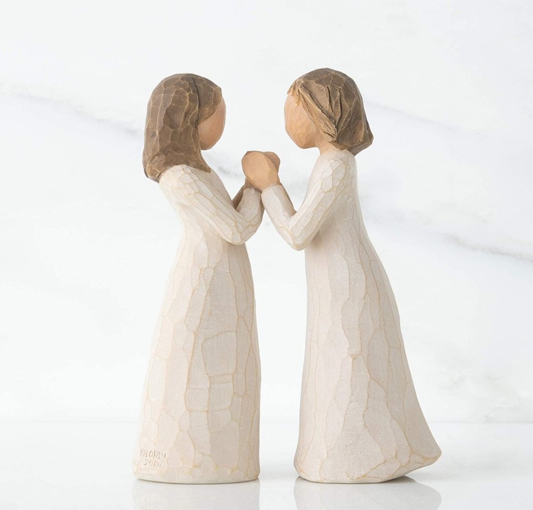 Sisters By Heart Willow Tree® Figurine - Celebrate Prints