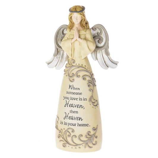Someone You Love Memorial Garden Angel Figurine - Celebrate Prints