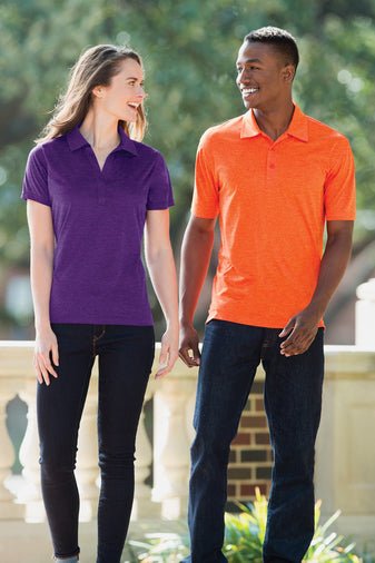 Sport-Tek® Heather Contender™ Polo - Celebrate Prints