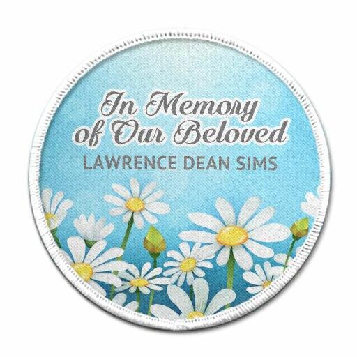 Sun Daisies In Memory Of Patch - Celebrate Prints