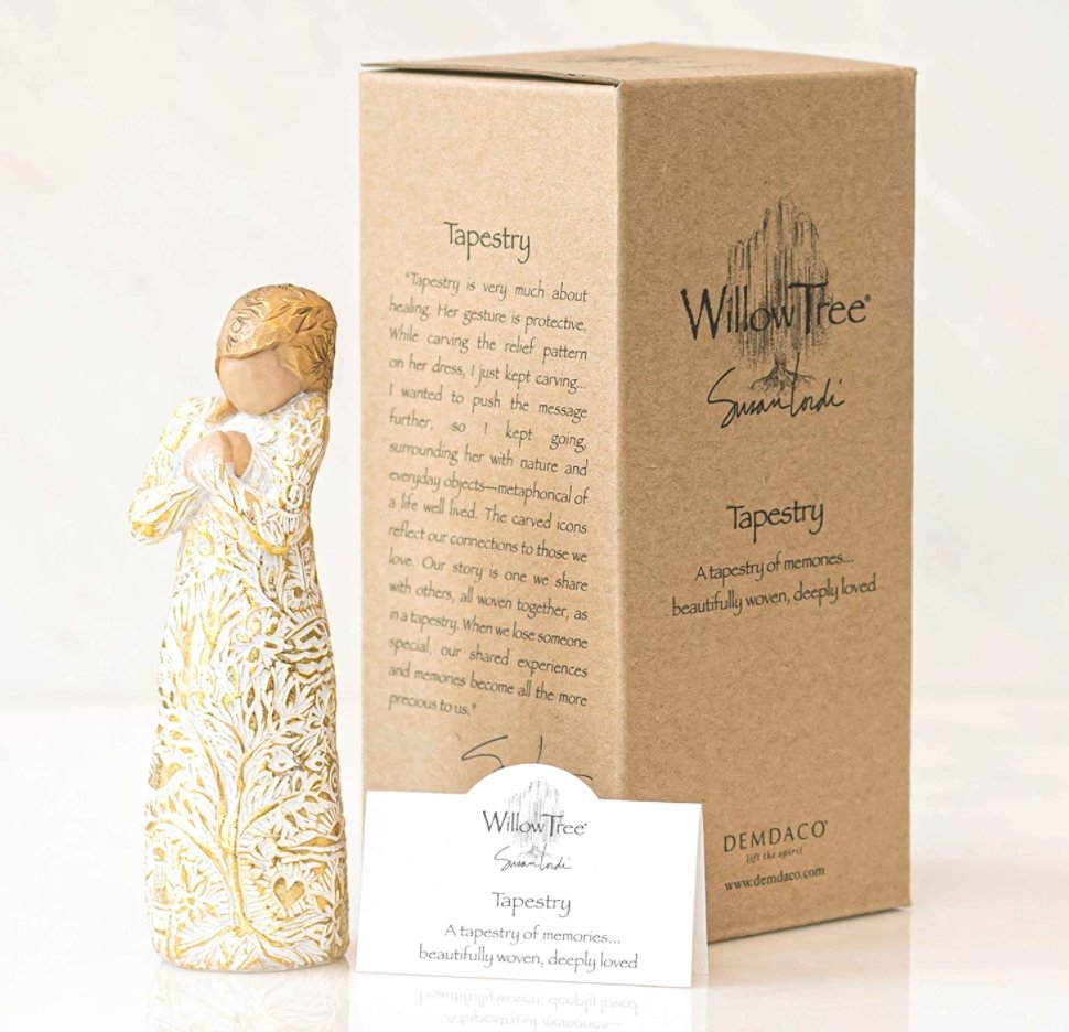 Tapestry Willow Tree® Figurine - Celebrate Prints