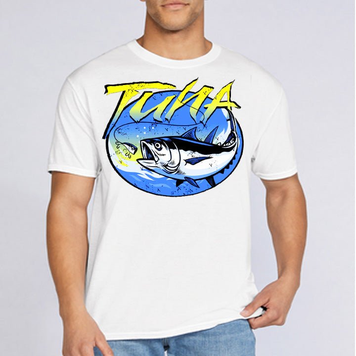 Tuna Fish Fishing Fisherman T-Shirt - Celebrate Prints