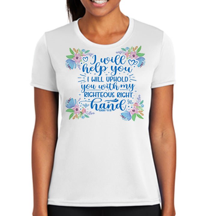 Uphold You Women's Christian T-Shirt - Celebrate Prints