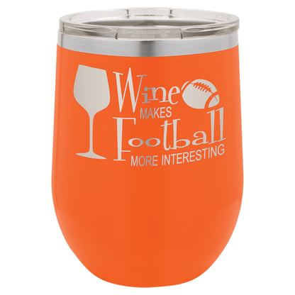 Vacuum Insulated Stemless Tumbler with Lid - Celebrate Prints