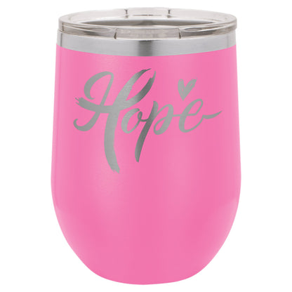 Vacuum Insulated Stemless Tumbler with Lid - Celebrate Prints